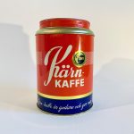 Äldre kaffeburk Kärnkaffe Retrolux antik