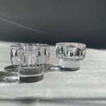 Kosta glas ljusstakar LS 1960-tal Retrolux antik