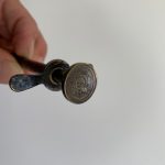 Sockertång i nysilver 1900-talets tidigare del Retrolux antik