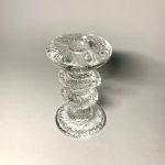 Iittala Festivo ljusstake två ringar Retrolux antik