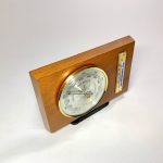 Barometer termometer teak Retrolux antik