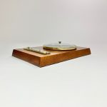 Barometer termometer teak Retrolux antik