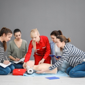 First aid with CPR